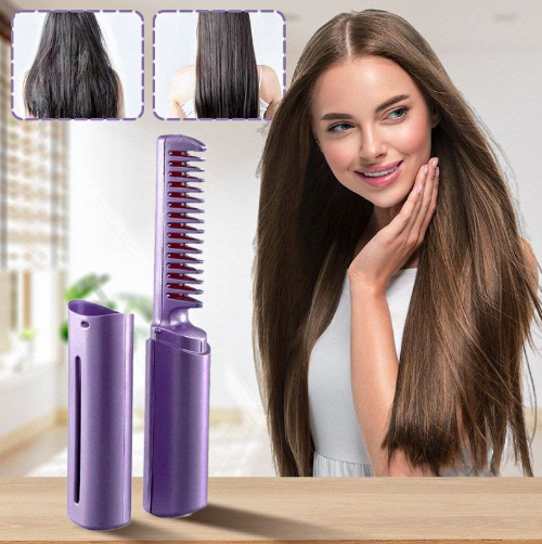 مشط فرد الشعر الكهربائي